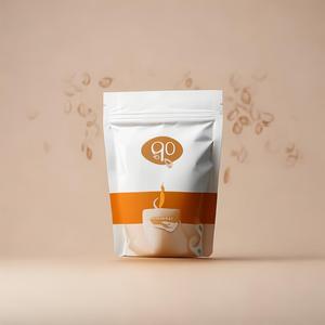 Sachets de brassage à froid brillants à fond plat, avec logo personnalisé, homologués FDA, qualité alimentaire, scellés sur 8 côtés, pour brassage réfrigéré et infusion nocturne - Product Image 1