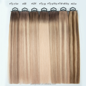 Extensiones de Cabello Humano Virgen Rizado Haid Yuan Zhen, Pre-Adheridas con Puntas K, Doble Trama, Queratina Italiana, Punta Plana - Product Image 5