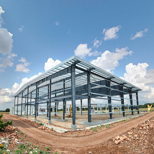 Chi phí thấp nhà tiền chế nhà kho tiền chế thép xây dựng kết cấu thép tiền chế - Product Image 1