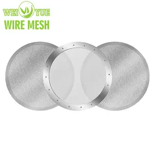 SS304 316 Plain/Twill Weave Stainless Steel Filter Paper Pulp Wire Mesh