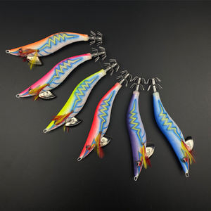 2026 GAMA Japón Material importado 3.0 # /3.5 #   Señuelo artificial de madera para camarones, anzuelo <span class=keywords><strong>EGI</strong></span> para calamar, jig para pulpo, wobbler para pesca en el mar. - Product Image 6