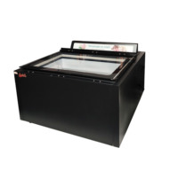 Offre Spéciale de table portable gelato affichage de la crème glacée congélateur réfrigérateur électrique affichage réfrigéré vertical
