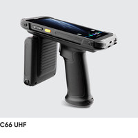 Chainway C66 محمول باليد PDA Android 13 مع NFC & UHF RFID قوي WIFI للاستخدام الصناعي وماسح الباركود متوفر
