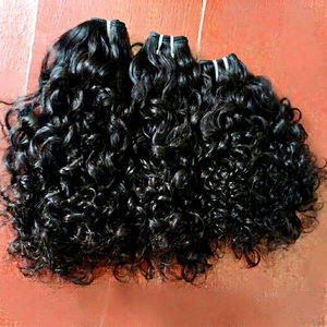 Extensions de cheveux humains vierges Remy 100% naturels, non traités, de l'Inde du Sud, bouclés profonds, de haute qualité, 18 pouces, double trame machine - Product Image 1