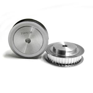 Poleas de distribución de aluminio personalizables EBM INTECH 21AT5/36, ancho de correa de 20 mm, OEM - Product Image 2