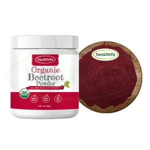 Healthife OEM Halal Kosher Certified Organic Red Beetroot Powder