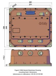 Pengontrol Motor Tanpa Sikat Kelly KLS-8080N 48V-144V 500A-1000A Gelombang Sinusoidal BLDC untuk Kendaraan Listrik dan Sepeda Motor Listrik - Product Image 5
