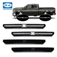 Feux de position latéraux à LED blancs avec lentille fumée pour GMC Sierra HD 2500 3500 2020-2021 Style X Double avant arrière