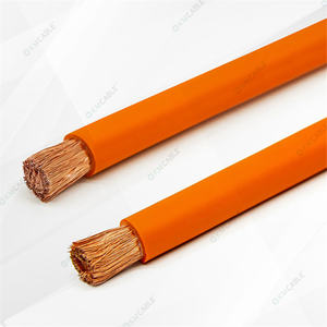 YH fili elettrici flessibili strumenti di saldatura a nucleo singolo isolamento in gomma H01N2-<span class=keywords><strong>D</strong></span> cavo di saldatura nero - Product Image 2