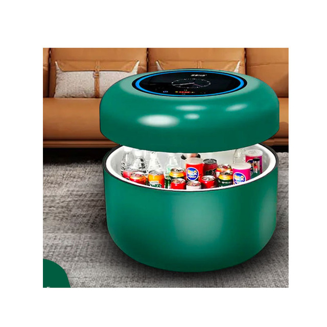 New Arrival Smart Refrigerator Coffee Table Fridge for Speakers USB Chargers LED Touch Screen Tecumseh Container Digital