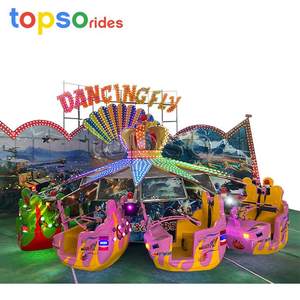 Manège de fête foraine, manège de parc d'attractions, manège extérieur à balançoire dansante à vendre, manège tournant volant, manège ballerine, manège break dance - Product Image 2