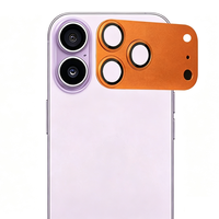 Protection d'objectif photo en métal 2026 la plus récente, compatible avec iPhone 14, 15, 16, 16 Pro Max et transformable en 17 Pro, 17 Pro Max