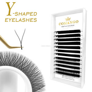 निजी लोगो Yy 12 लाइनों y आकार के हस्तनिर्मित नरम नेत्रगोलक प्राकृतिक दिखने वाली लाइजी ग्राफटिंग स्लैट्स एक्सटेंशन - Product Image 1