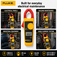   Multimètre numérique compact 305 à pince AC 600A True RMS, testeur électrique pour fils, garantie 1 an, alimenté par batterie
