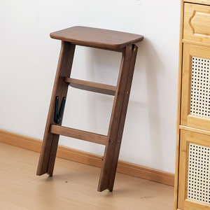 เก้าอี้บันไดไม้พับได้ 3 ขั้น สำหรับใช้ในบ้าน - Product Image 4