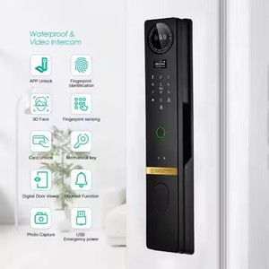 Không thấm nước mặt ID thông minh khóa video cuộc gọi chức năng thông minh điện tử kỹ thuật số vân tay cửa đám mây wifi với máy ảnh - Product Image 3