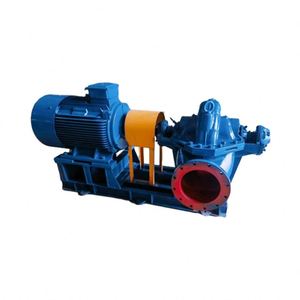 ปั๊มน้ำแบบแรงเหวี่ยงดูดคู่มอเตอร์ไฟฟ้าแยกแนวนอนกรณีชลประทาน - Product Image 5