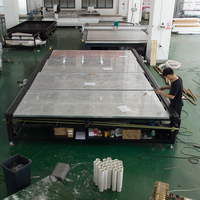 Machine de découpe automatique CNC pour cuir avec couteau oscillant pour la découpe de bobines de PVC et de feuilles de cuir synthétique