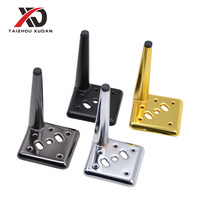 Pieds de support cylindriques en fer de haute qualité pour lit, armoire, canapé, table, design moderne, quincaillerie, installation facile pour salon