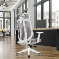 Fauteuil de direction ergonomique moderne en maille intégrale de luxe, de haute qualité, vente en gros d'usine, avec soutien lombaire auto-ajustable