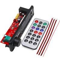 DC12V Bluetooth MP3 carte décodeur Audio bricolage Module amplificateur de puissance 2*25W écran couleur enregistrement appel FM Radio-Audio accessoire