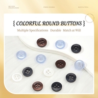 Boutons en résine fantaisie personnalisés avec logo, 4 trous, formes carrées/diamant/champignon pour manteaux, chemises, accessoires de couture - Écologiques