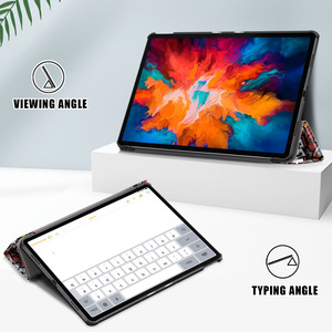 Étui en cuir PU à trois volets avec impression couleur, pour tablette NEC LAVIE <span class=keywords><strong>T11</strong></span> T1195/BAS 11.5 pouces, nouvelle collection - Product Image 5