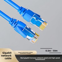 Câble réseau RJ45 Super CAT6 Gigabit non blindé, multibrins 24AWG, 8 conducteurs CCA, pour routeur, maison/bureau/gaming