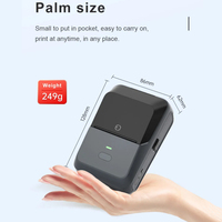 Imprimante d'étiquettes sans fil pour bijoux, vêtements et supermarchés, compatible Android et iOS, mini imprimante d'étiquettes de 2 pouces