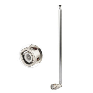 Antenne télescopique à 3 sections la plus vendue, mât de 28 cm avec vis à filetage mâle M4, omnidirectionnelle, impédance 50 Ohm - Product Image 3