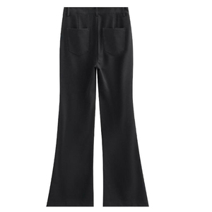 <span class=keywords><strong>Pantaloni</strong></span> Casual da <span class=keywords><strong>Donna</strong></span> di Alta Qualità, Ecologici, Estivi, Anti-Pilling, Traspiranti, in Nylon e <span class=keywords><strong>Viscosa</strong></span> Intrecciati, Vestibilità Ampia, Vita Alta - Product Image 2