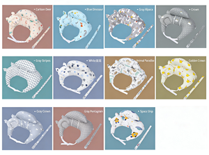 Almohada de <span class=keywords><strong>Lactancia</strong></span> para Bebés, Almohada de Maternidad para Amamantar, Almohada de <span class=keywords><strong>Lactancia</strong></span> Posparto para Mamá, Cojín de <span class=keywords><strong>Lactancia</strong></span> Ajustable Antideslizante - Product Image 6