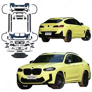 Venta de Fábrica para BMW <span class=keywords><strong>X4</strong></span> G02 LCI 2022-2025, Mejora <span class=keywords><strong>2023</strong></span> X4M <span class=keywords><strong>Competition</strong></span>, Parachoques, Difusor Delantero, Rejilla, Tubo de Escape - Product Image 1