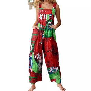 <span class=keywords><strong>Elegante</strong></span> Tuta da <span class=keywords><strong>Donna</strong></span> con Pantaloni a Gamba Larga e Tasche Comode - Product Image 4
