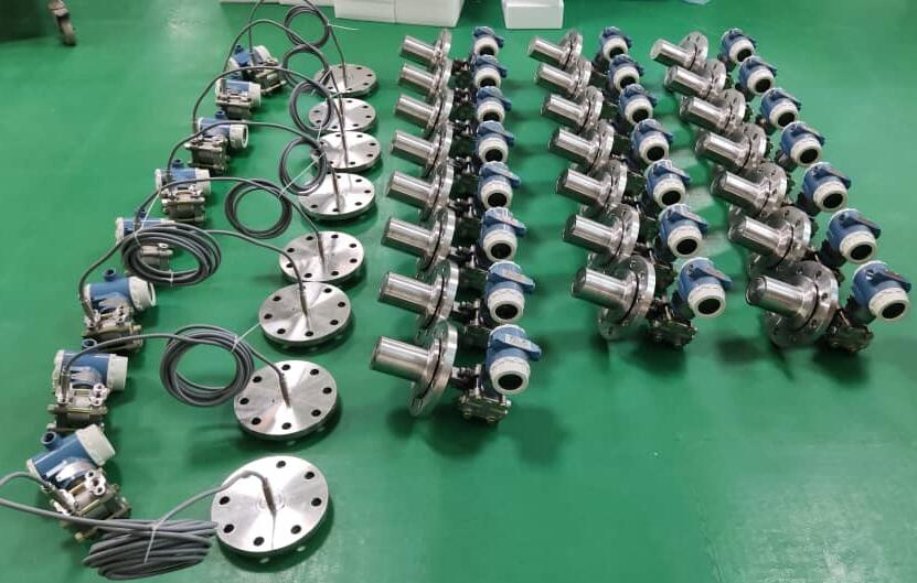 4-20ma Удалённый уплотнитель из нержавеющей стали 316l фланцевый диафрагма уровень передатчика