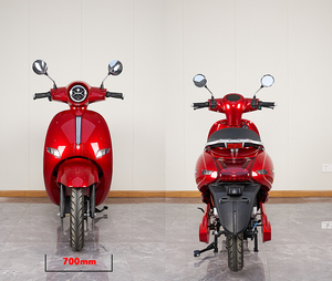 Moto électrique rétro 12 pouces pour 2 personnes 1100w/1300w 65 km/h vitesse 70km d'autonomie cyclomoteur électrique <span class=keywords><strong>vintage</strong></span> à vendre - Product Image 5