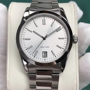 Wholesale Premium <b>Watches</b> Men Top Brand High Quality Stainless Steel Custom Logo White Dial Men <b>Watch</b> OEM <b>Watch</b> Manufacturer - Product Image 2