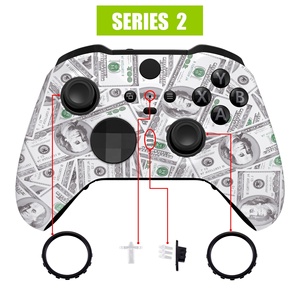 เคสหน้าเปลี่ยนทดแทนแบบกำหนดเอง EXtremeRate สำหรับคอนโทรลเลอร์ Xbox Elite Series 2 - Product Image 4