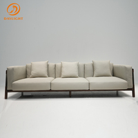 Canapé de salon moderne multiplace haut de gamme en métal, style italien, personnalisable, fabriqué en Chine