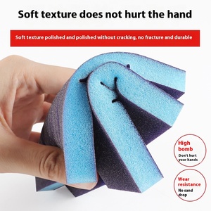 Resistente blocco di sabbia a doppia faccia in <span class=keywords><strong>legno</strong></span> rosso testurizzato in ossido di alluminio abrasivo pellicola quadrata per la rimozione della ruggine in metallo lucidatura del <span class=keywords><strong>legno</strong></span> - Product Image 4