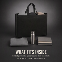 Sac non tissé imprimé avec logo personnalisé, sac de courses réutilisable en gros, sac écologique recyclable avec poignées pour supermarché