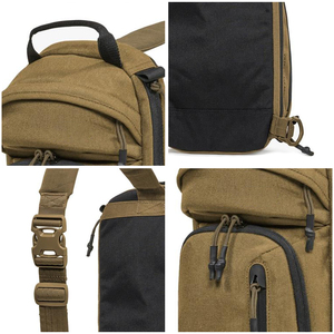 Durable Waterproof Tactical Sling <b>Backpack</b> with USB Charging Port Adjustable Single Shoulder Breathable MOLLE Outdoor Sling Bag - Product Image 4