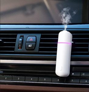 Japan Market Car Aroma Diffuser Mini Air Vent Clip <b>Battery</b> <b>Operated</b> Smart Auto Car Ultrasonic Scent Diffuser Custom Logo - Product Image 3