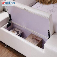 WELLTOP Neuheiten Möbel zubehör Hardware Sofa Aufbewahrung scharniere Schwarzes Bett Hebe mechanismus Feder scharnier halterung