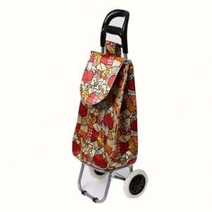 Carrito de Compras Plegable con Ruedas, Ligero y Moderno, Bolsa de Compras Plegable con Ruedas - Product Image 3
