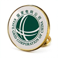 Badge en émail rond personnalisé, logo en émail cloisonné, pour cadeau, décoration d'uniforme