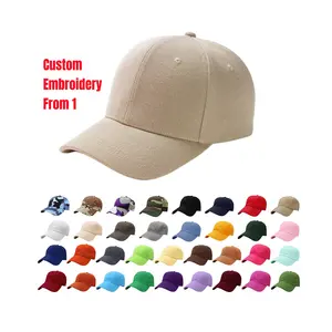 Sản Phẩm Chính 5 Bảng Điều Chỉnh Một Khung Hat 100% Cotton Khuyến Mại Bóng Chày Capsnapback Hat