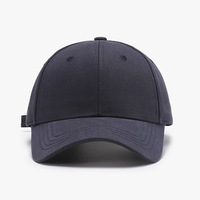 Casquette de baseball pour femme à visière incurvée, simple, à calotte rigide, six panneaux, protection solaire, polyvalente, décontractée, vente en gros