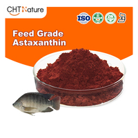 CHTNature Astaxanthine en vrac de qualité alimentaire pour poissons 1% 2% 3% 4% 5% 10% Poudre d'Astaxanthine