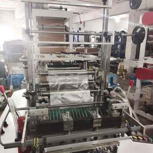 Máquina Automática para Fabricar Guantes Desechables de Plástico Doble HDPE LDPE PP OPP PE, Sistema de Producción, Línea de Ensamblaje para Guantes Desechables - Product Image 5